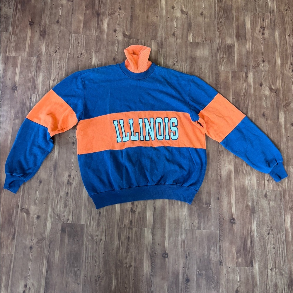 Vintage Illinois Turtleneck Sweater